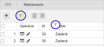 Formular_Zoznam_Sustav_Zapnuty_filter_tabulky_Vyrobca
