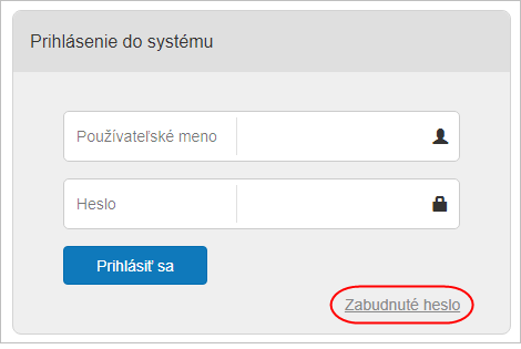 Prihlasenie_Zabudnute_heslo